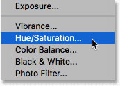 Hue/Saturation