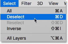 Deselect