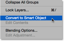 Convert to Smart Object