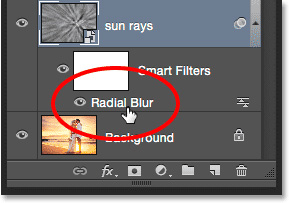 تغییرات مجدد Radial Blur