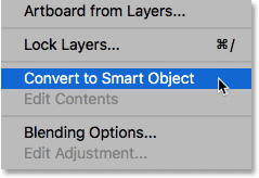 Convert to Smart Object