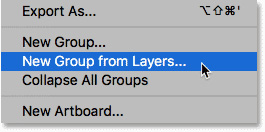 New Group from Layers