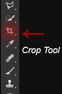 ابزار برش یا Crop Tool 