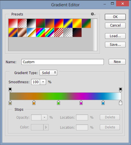 Gradient Tool یا ابزار گرادینت