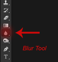 ابزار Blur یا محو کننده