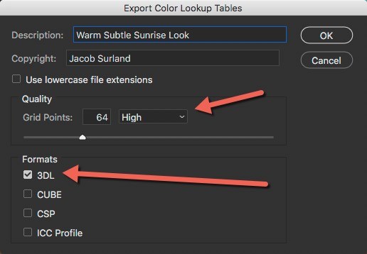 Color Lookup Tables