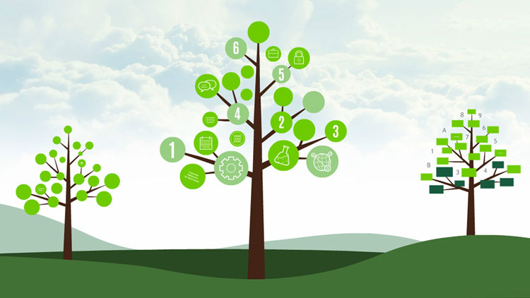 creative-tree-diagram-nature-infographic-green-leafs-mindmap-prezi-presentation-template