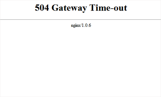 حل خطای 504 Gateway Timeout در وردپرس