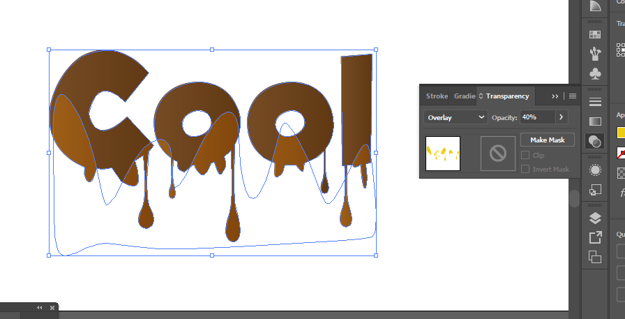 تنظیم Blending Mode در ایلوستریتور