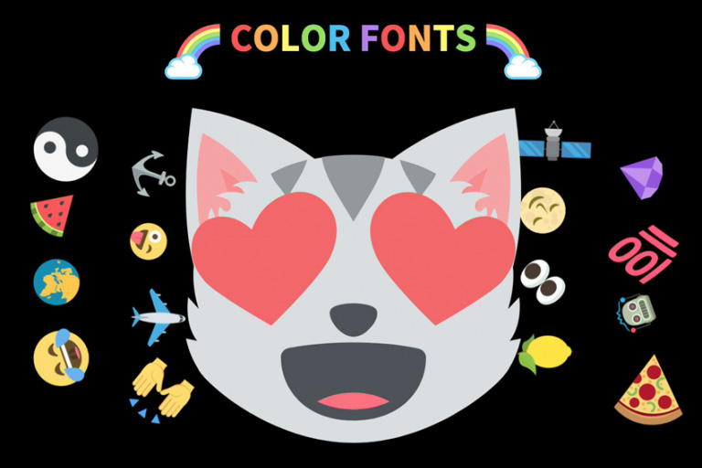 color font چیست و چه کاربردی دارد؟