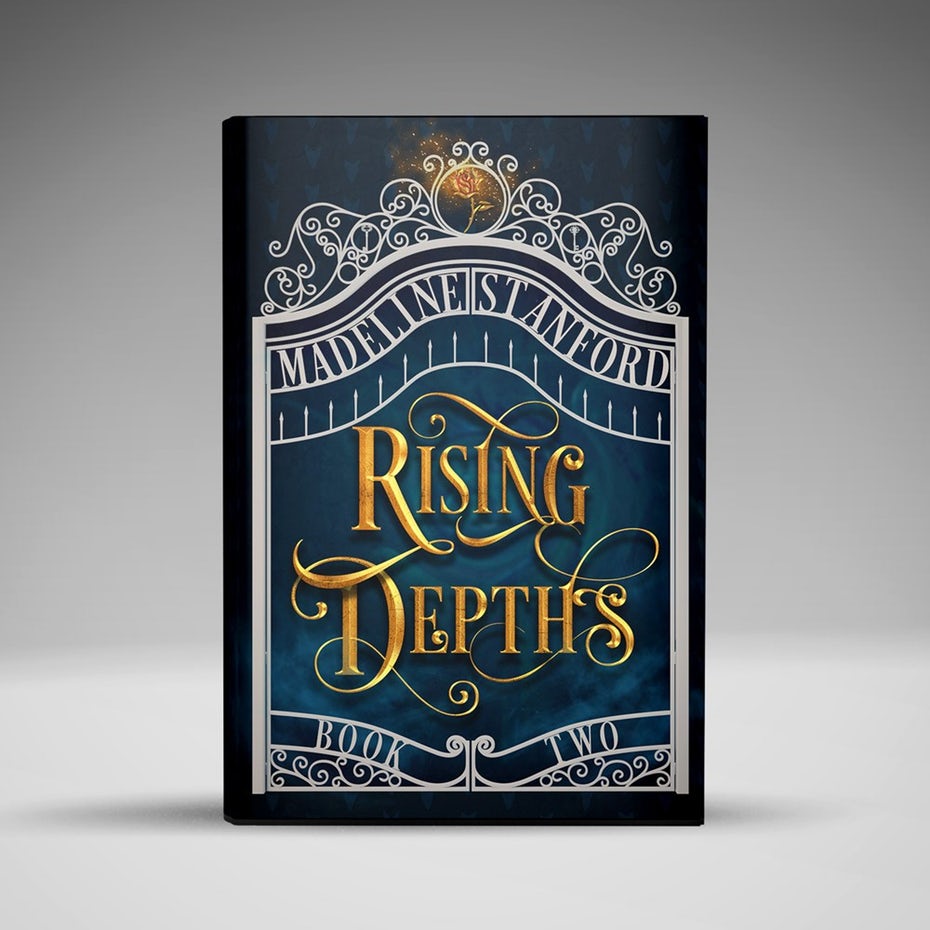 طرح جلد کتاب Rising Depths