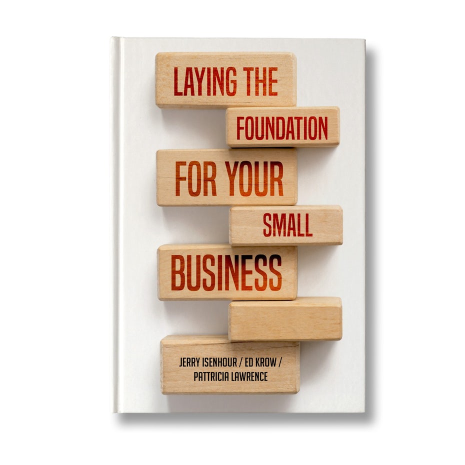 طرح جلد کتاب Laying the Foundation of Your Small Business