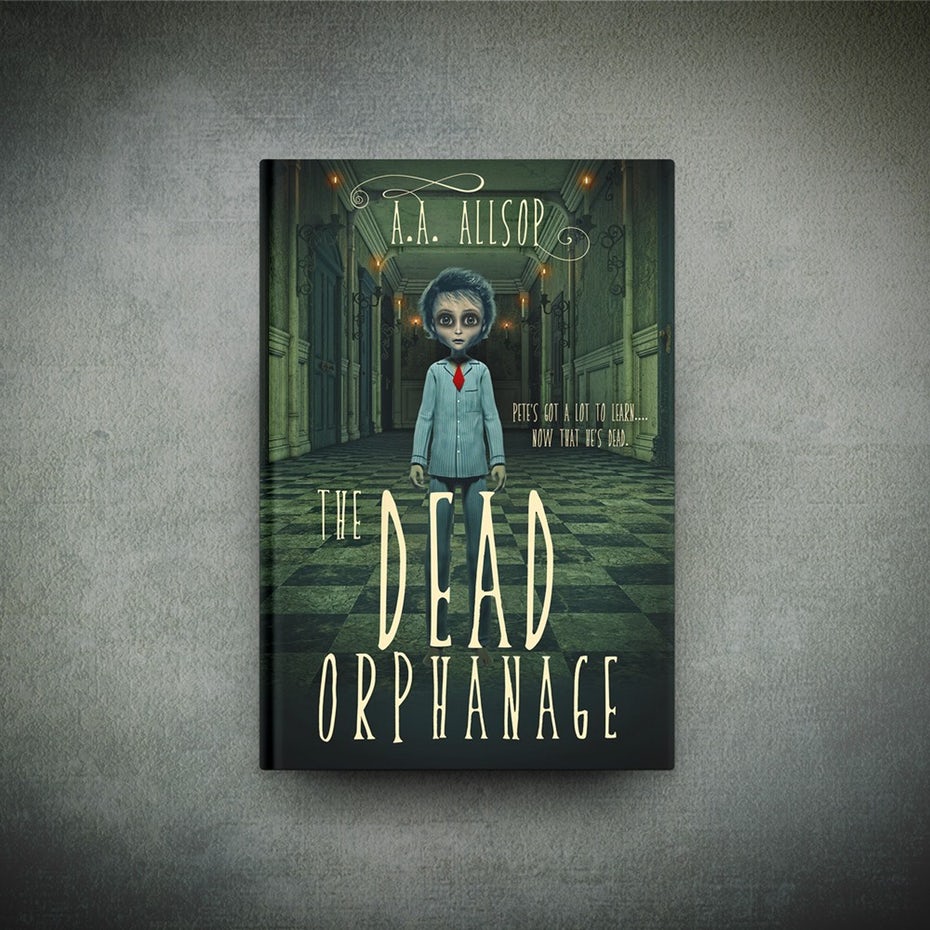 طرح جلد کتاب Dead Orphanage