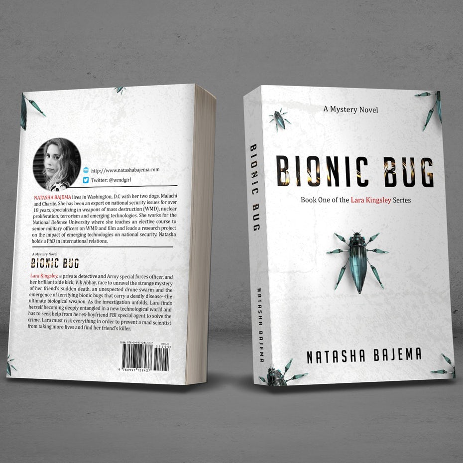طرح جلد کتاب bionic
