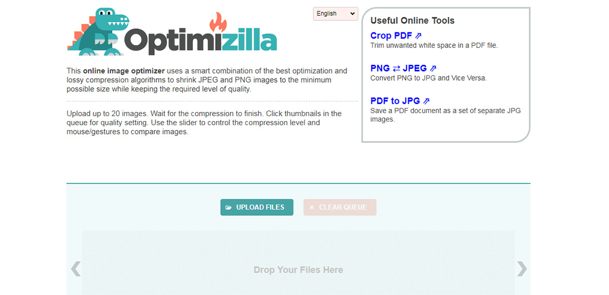 optimizilla: بهینه سازی تصویر تحت وب