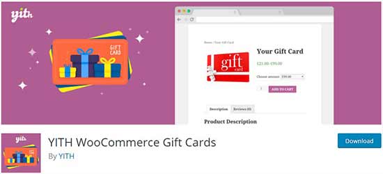 افزونه YITH WooCommerce Gift Cards