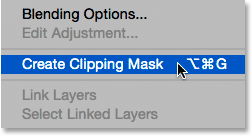 Create Clipping Mask