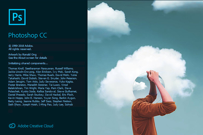 تاریخچه فتوشاپ - photoshop CC 2018