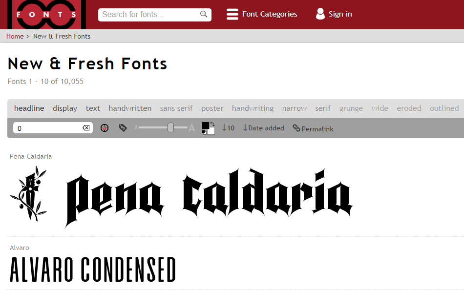 1001Fonts