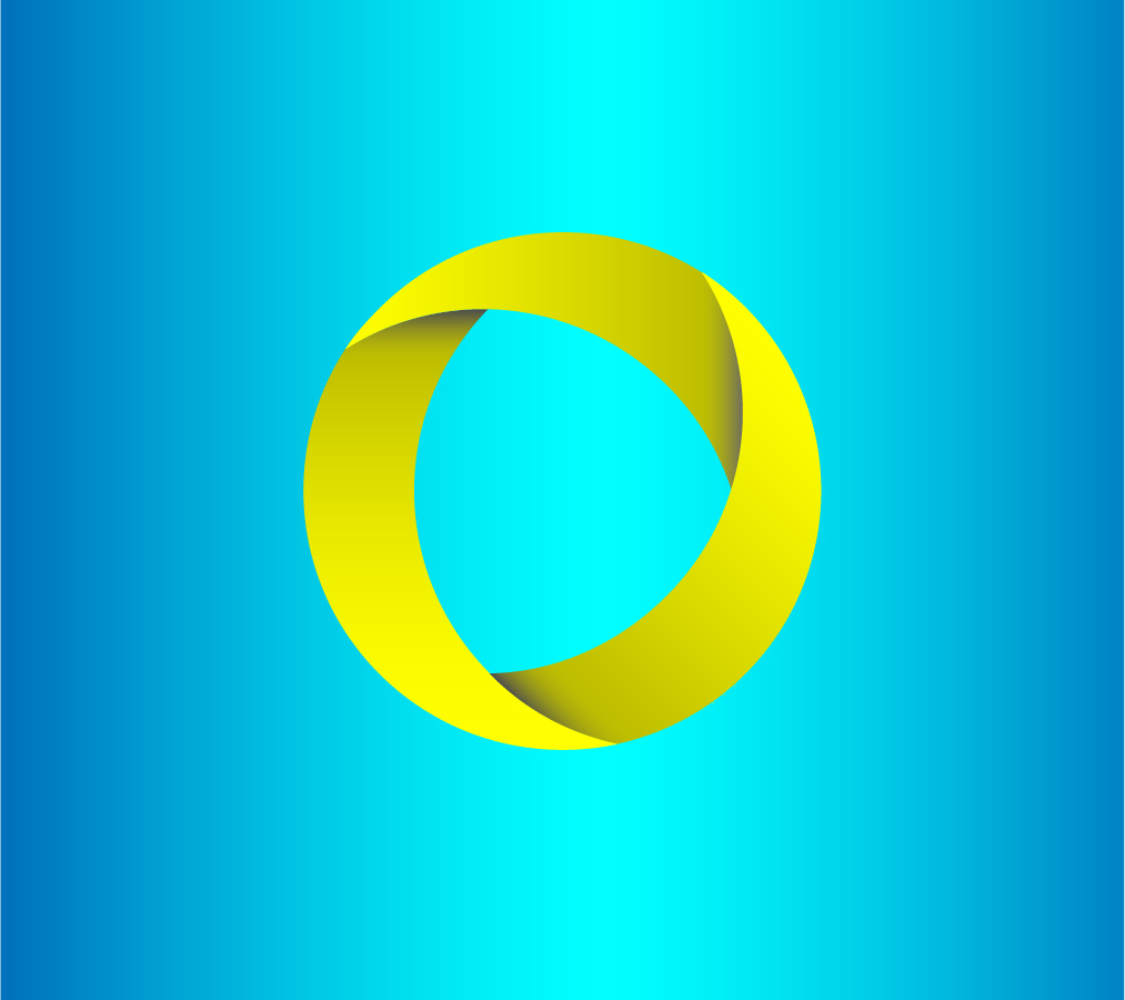 طراحی لوگوی دایره ای در ایلوستریتور