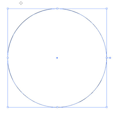 ترسیم دایره با ابزار ellipse tool