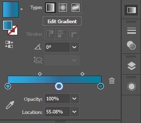 تنظیمات Gradient