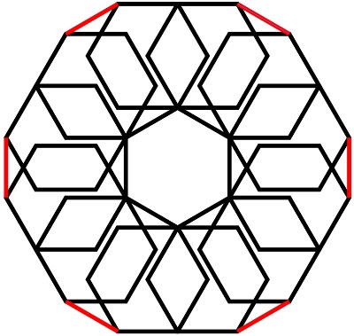 تکمیل شکل هندسی 