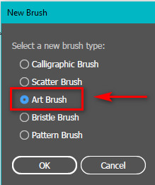 پنل New Brush در ایلوستریتور