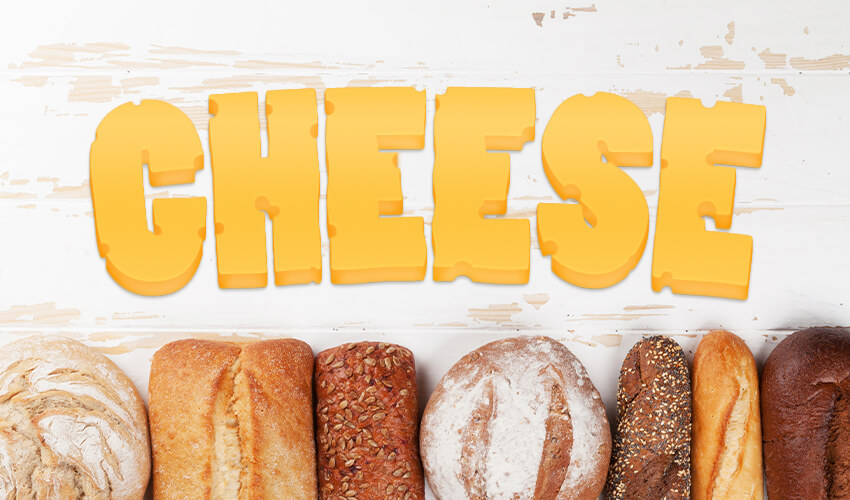 ایجاد افکت متنی پنیری 