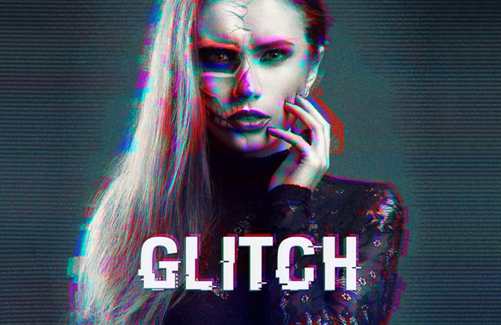 افکت glitch در فتوشاپ