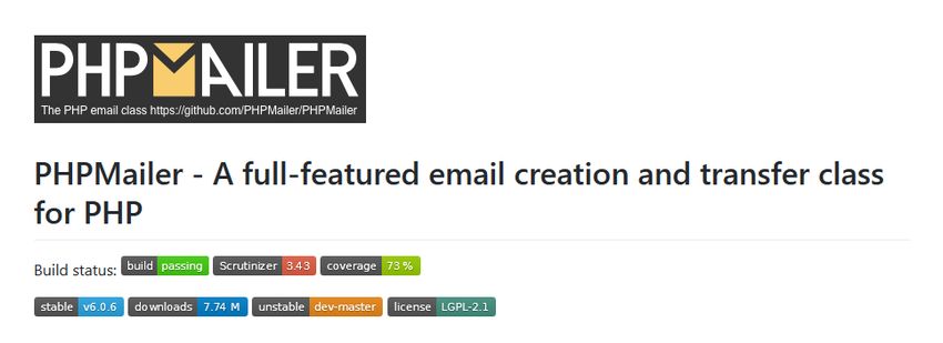 PHPMailer