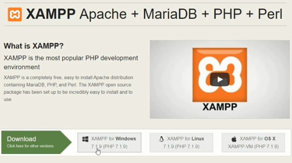 وب سایت XAMPP - آموزش ساخت شبکه اجتماعی با PHP