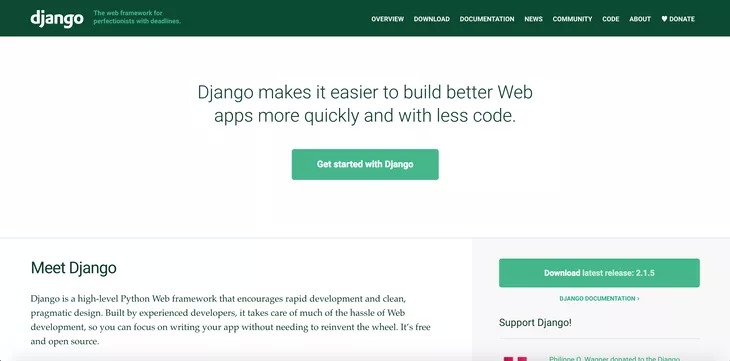 فریم ورک های بک اند: Django