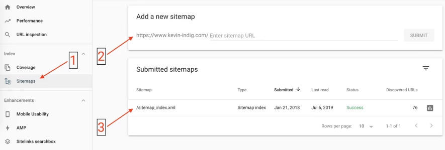 ثبت sitemap برای Google