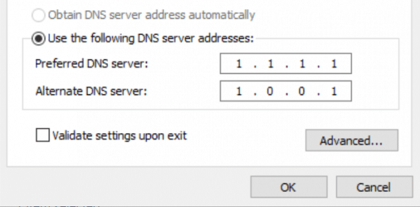 تنظیم آدرس سرور های DNS جدید
