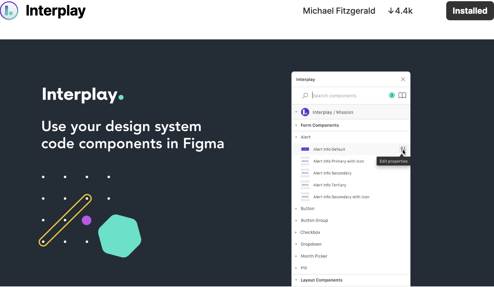 افزونه Interplay برای فیگما - افزونه های Figma