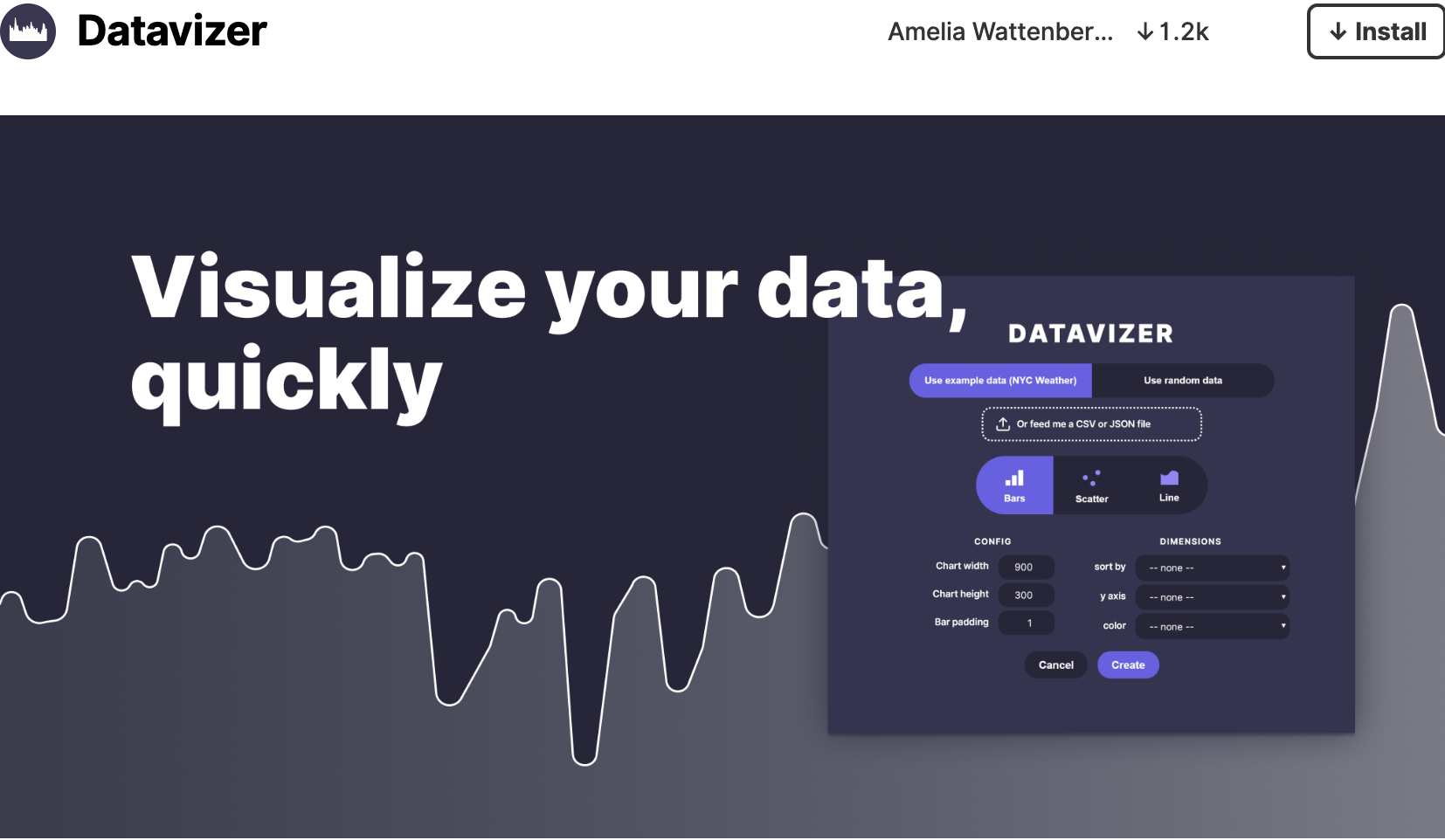 افزونه Datavizer برای فیگما