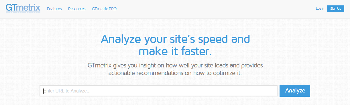 ابزار سئوی وردپرس GTmetrix Free Site Speed Analyzer