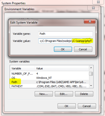 اضافه کردن یک مسیر به Environment Variables ها