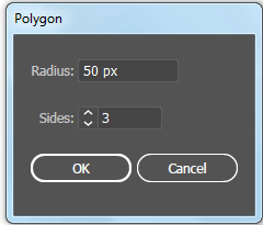 منوی polygon tool