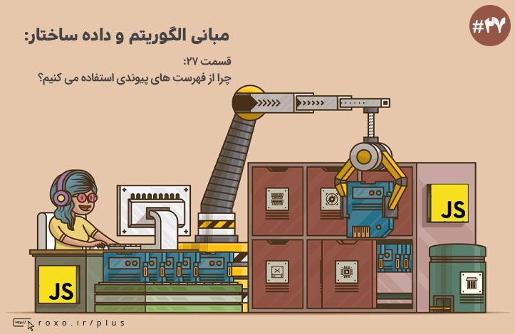 الگوریتم و داده ساختار: چرا از فهرست های پیوندی استفاده می کنیم؟ (قسمت 27)