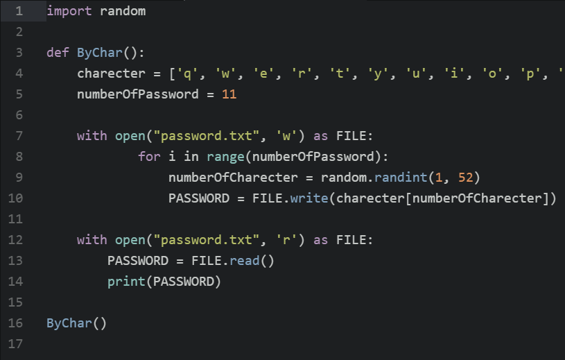 ساخت پسورد با پایتون - سری پست های "همه جا پایتون"