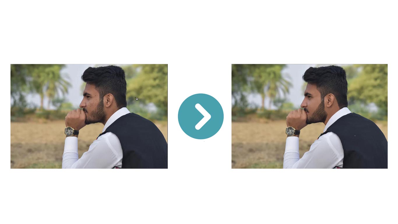 آموزش اصلاح مو و ریش در Adobe Photoshop