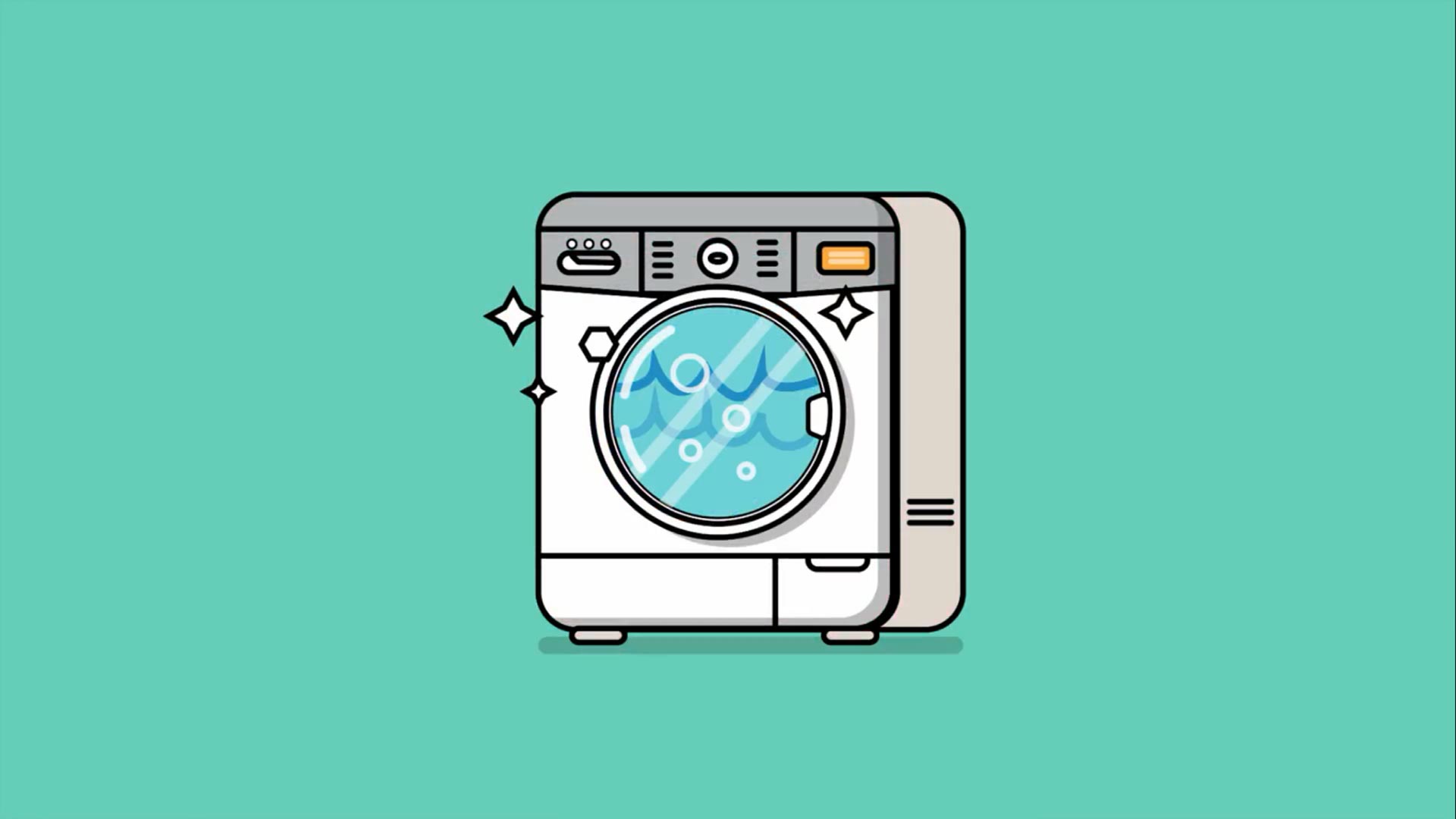 آموزش طرحی وکتور لباسشویی در Adobe Illustrator