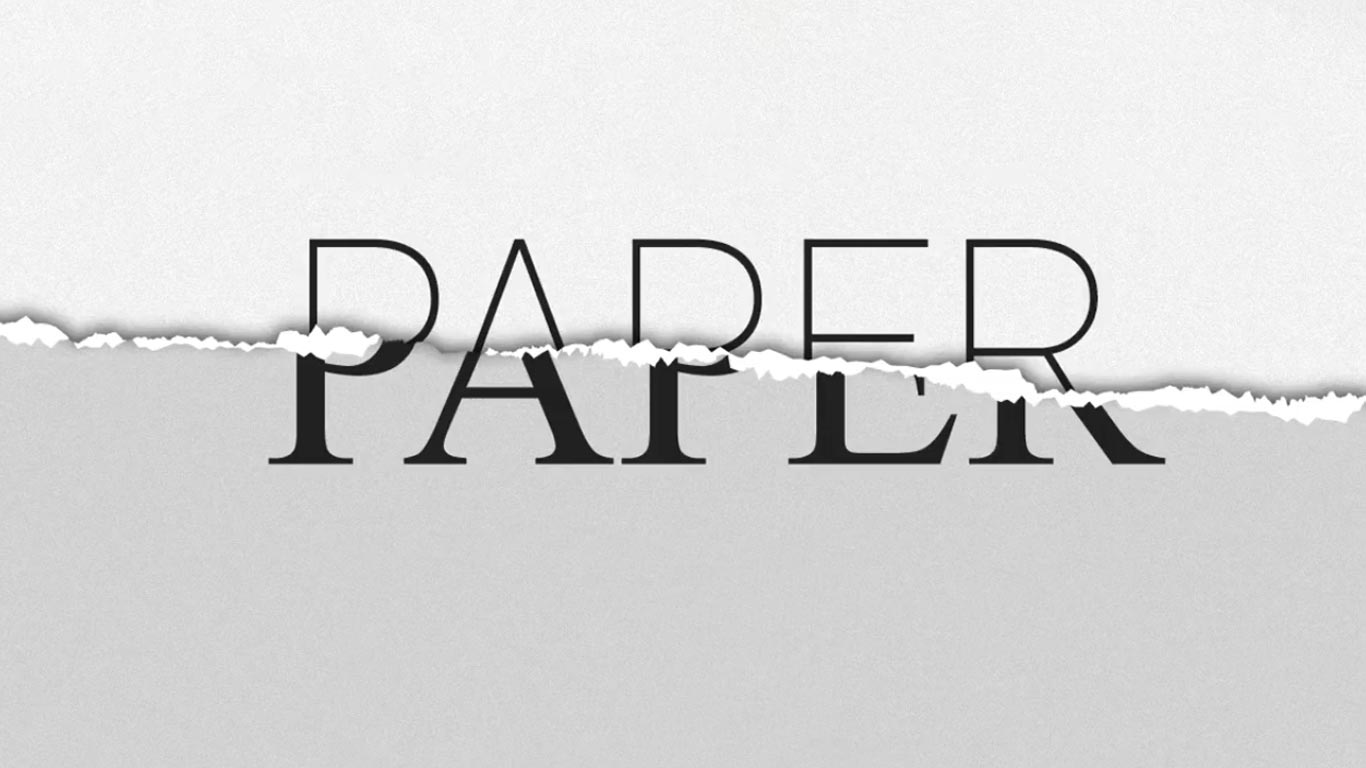 آموزش ایجاد افکت کاغذ پاره شده