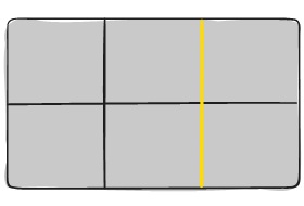 خطوط شبکه یا grid line در CSS Grid
