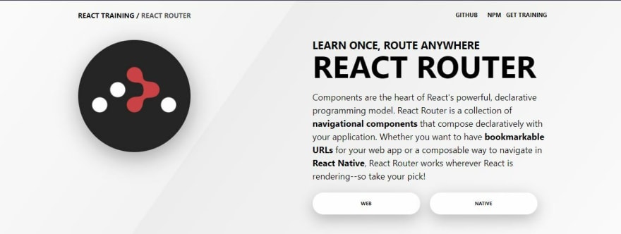 پروژه ی React Router