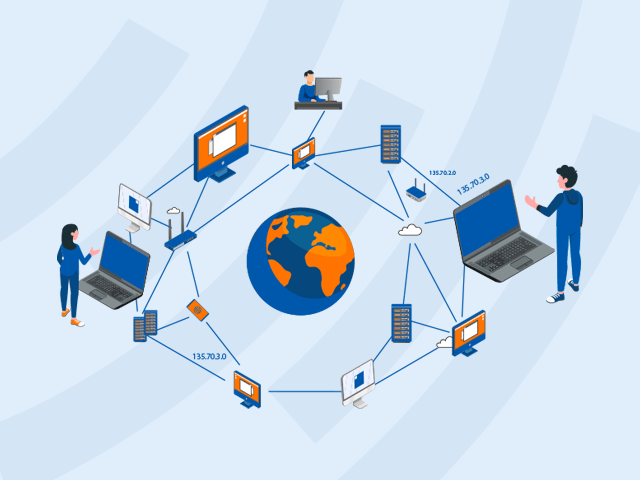 شبکه های نظیر به نظیر توپولوژی شبکه